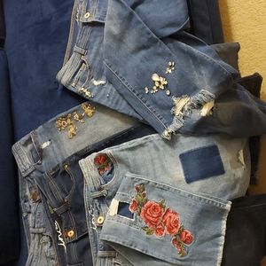 Sexy Jean Stack, 3 INC denim, 1 Democracy